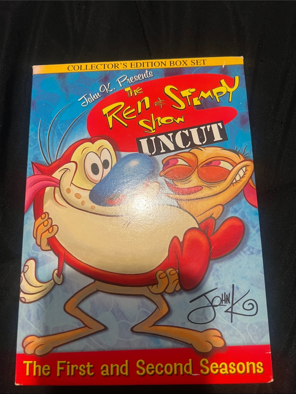 Ren & Stimpy Show Uncut Collector's Edition Box Set - Blue/Red
